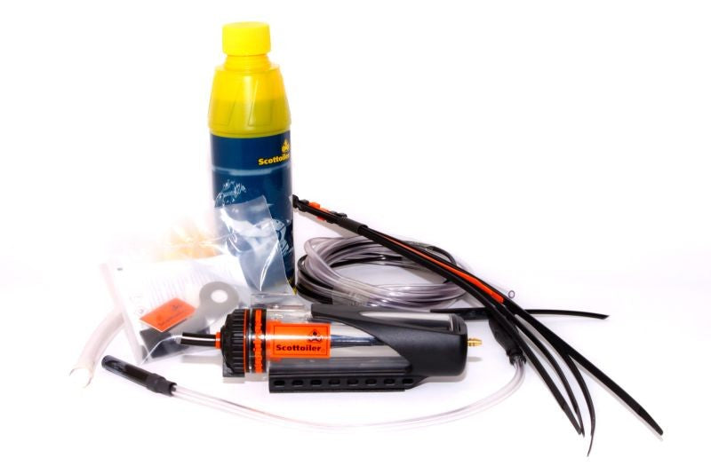 Система змащування ланцюга vSystem від Scottoiler для KTM, від преміального бренду мотокомплектуючих Touratech.