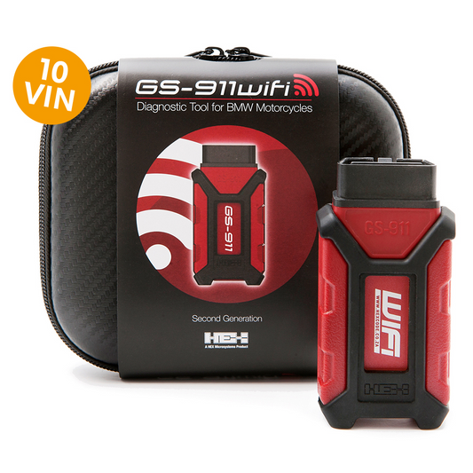 GS-911 WIFI OBD2 Enthusiast 10 VIN Діагностичний Інструмент для Мотоциклів BMW