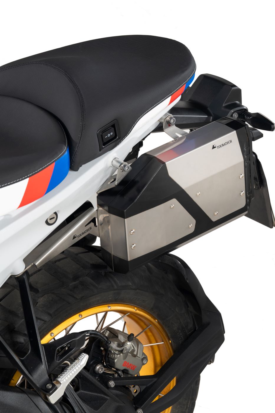 Комплект кріплень Touratech для інструментального ящика без багажної рами для BMW R1300GS, для лівого боку.