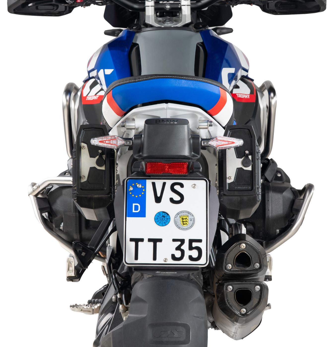 Комплект кріплень Touratech для інструментального ящика без багажної рами для BMW R1300GS, для лівого боку.