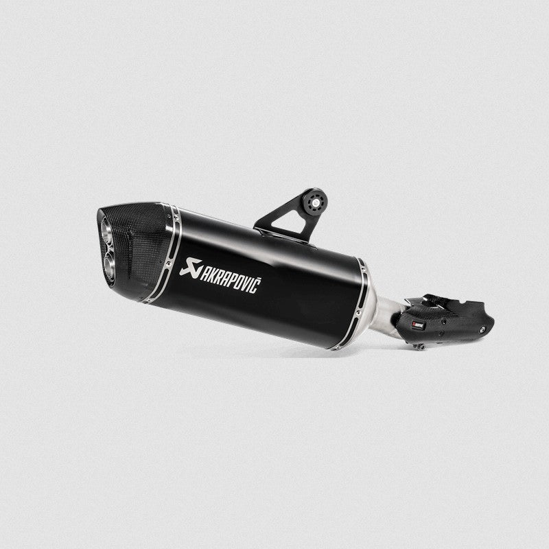 Глушник Akrapovic slip-on, титановий, чорний для BMW R1250GS / R1250GS Adventure з 2019 року від Touratech.