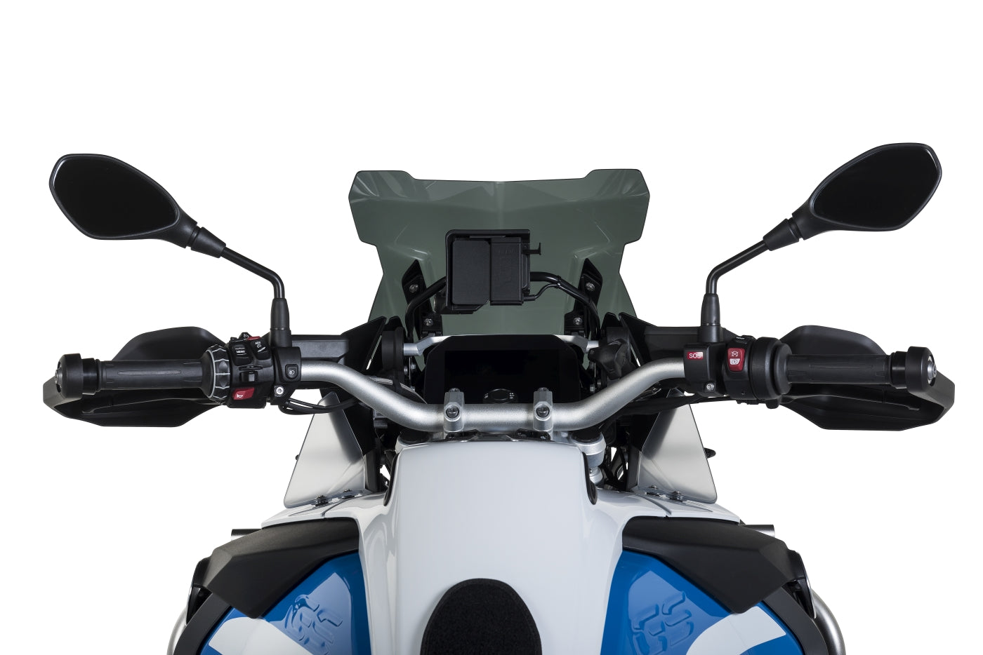 Вітрове скло Touratech, S, тоноване, для BMW R1250GS/ R1250GS Adventure/ R1200GS (LC)/ R1200GS Adventure (LC)