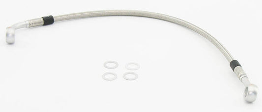 Гальмівні шланги з тефлону та сталевої оплітки Touratech для BMW F650GS / F650GS Dakar передні з ABS *верхня лінія* на 3 см довша за оригінал.
