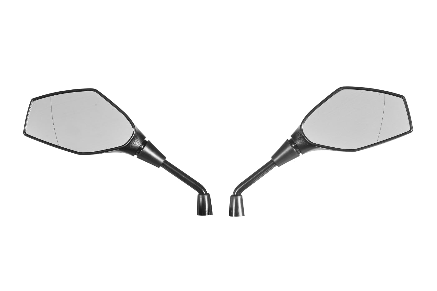 Комплект преміальних дзеркал заднього виду Touratech Safety, асферичні, з правою різьбою M10 x 1.25