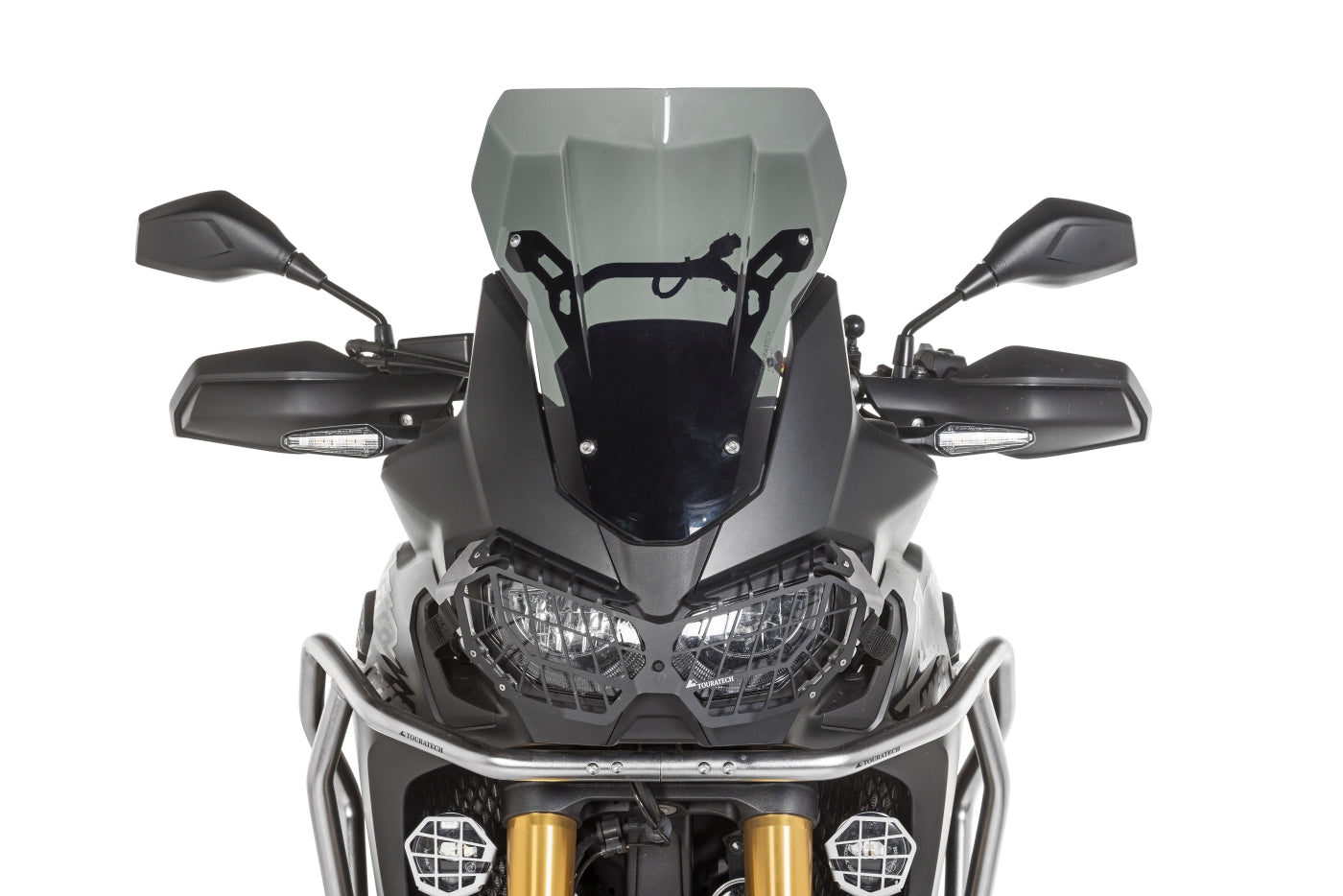Комплект преміальних дзеркал заднього виду Touratech Safety, асферичні, з правою різьбою M10 x 1.25