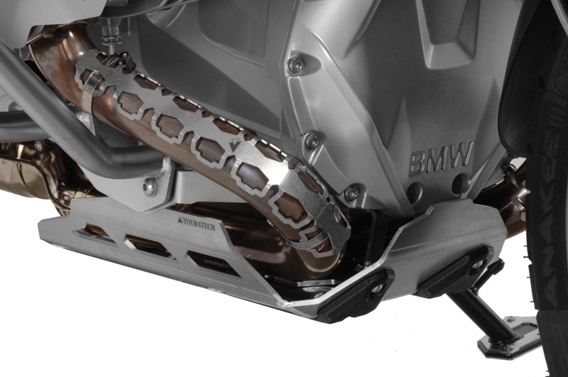 Теплозахисний екран передніх колекторів для BMW R1200GS з 2013 року/ BMW R1200GS Adventure з 2014 року/ BMW R1200RT з 2014 року/ BMW R1200R з 2015 року від преміального бренду Touratech.