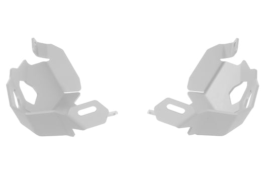 Захисні накладки для циліндрів на оригінальні дуги безпеки BMW для BMW R1200GS (LC) 2013-2016 / BMW R1200GS Adventure (LC), сріблястий, від преміум-бренду Touratech.