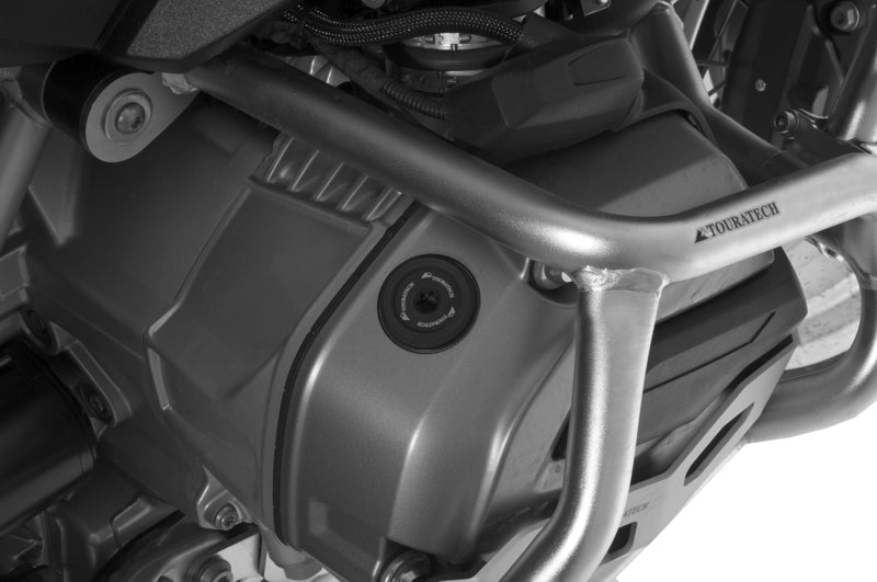 Кришка маслозаливної горловини з внутрішнім шестилопатевим профілем T50 для BMW R1250GS/ R1250GS Adventure/ R1200GS всіх років/ R1250RT/ R1200RT з 2014 року/ R nineT/ R1200R з 2015 року/ R1200RS від преміального бренду мотокомплектуючих Touratech.