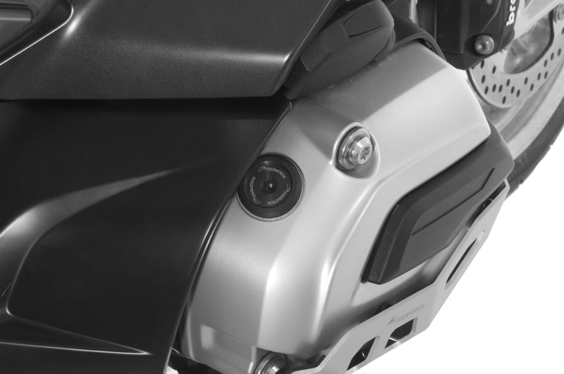 Кришка маслозаливної горловини з внутрішнім шестилопатевим профілем T50 для BMW R1250GS/ R1250GS Adventure/ R1200GS всіх років/ R1250RT/ R1200RT з 2014 року/ R nineT/ R1200R з 2015 року/ R1200RS від преміального бренду мотокомплектуючих Touratech.