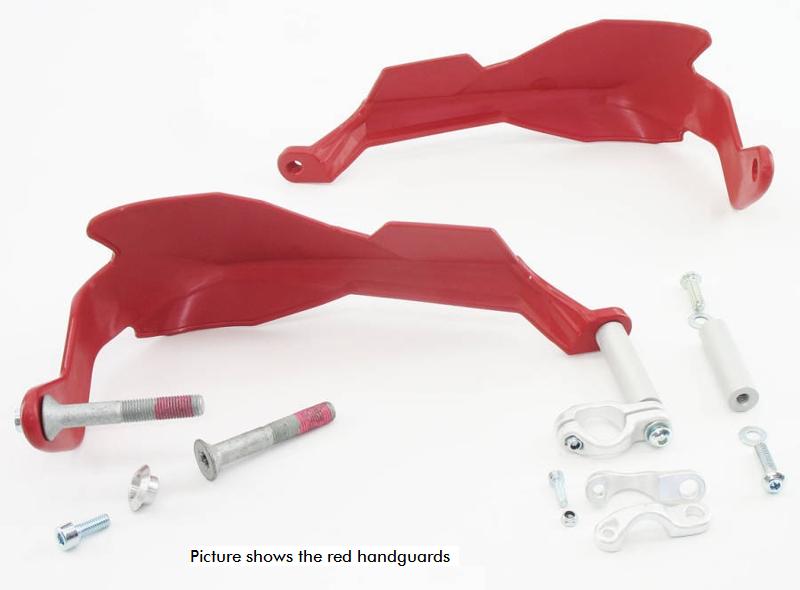 Захисні щитки для рук Touratech GD чорні, для BMW R1250GS/ R1250GS Adventure/ R1200GS з 2013 року/ R1200GS Adventure з 2014 року.