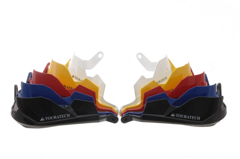 Захисні щитки для рук Touratech GD білого кольору, для BMW R1250GS/ R1250GS Adventure/ R1200GS з 2013 року/ R1200GS Adventure з 2014 року.