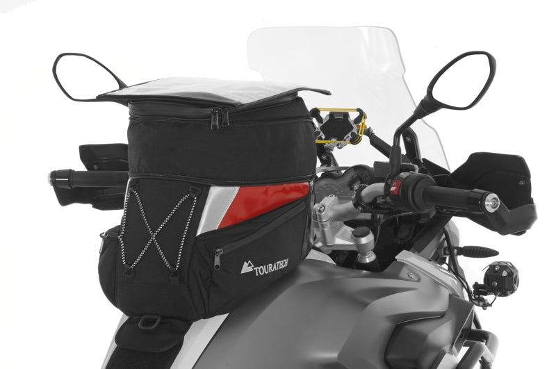 Сумка на бак "Ambato Exp limited red" для BMW R1250GS/ Adventure, R1200GS (LC)/ Adventure (LC), F900GS Adventure, F850GS/ Adventure, F800GS (з 2024 року), F750GS.
