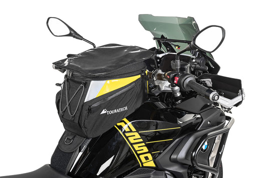 Сумка на бак "Ambato Exp Limited Yellow" для BMW R1250GS/ Adventure, R1200GS (LC)/ Adventure (LC), F900GS Adventure, F850GS/ Adventure, F800GS (2024-), F750GS.