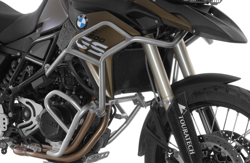 Розширення захисних дуг з нержавіючої сталі для BMW F700GS, F800GS з 2013 року від Touratech.