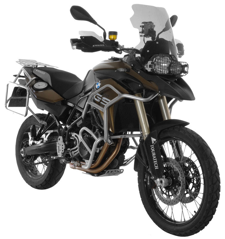 Розширення захисних дуг з нержавіючої сталі для BMW F700GS, F800GS з 2013 року від Touratech.