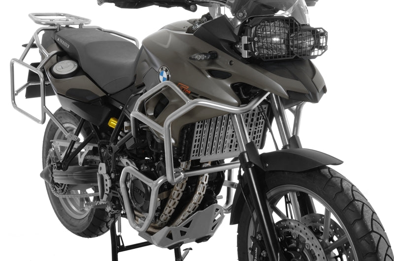 Розширення захисних дуг з нержавіючої сталі для BMW F700GS, F800GS з 2013 року від Touratech.