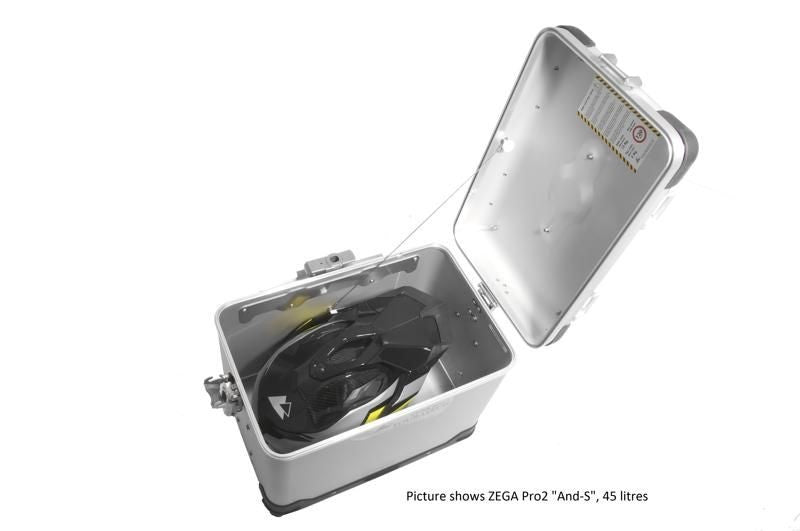 Алюмінієвий кофр ZEGA Pro "And-Black", 45 літрів