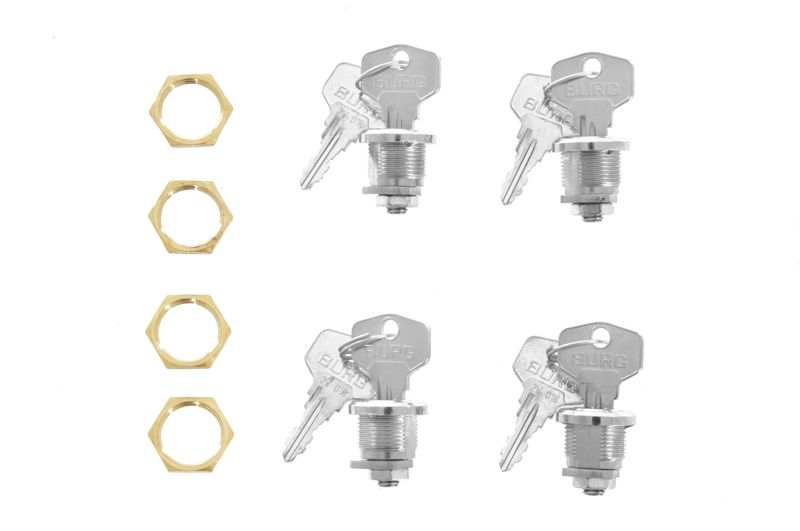 Комплект інтегральних замків для ZEGA Pro2/ZEGA Pro/ZEGA Mundo з 4-ма одночасними замиканнями.