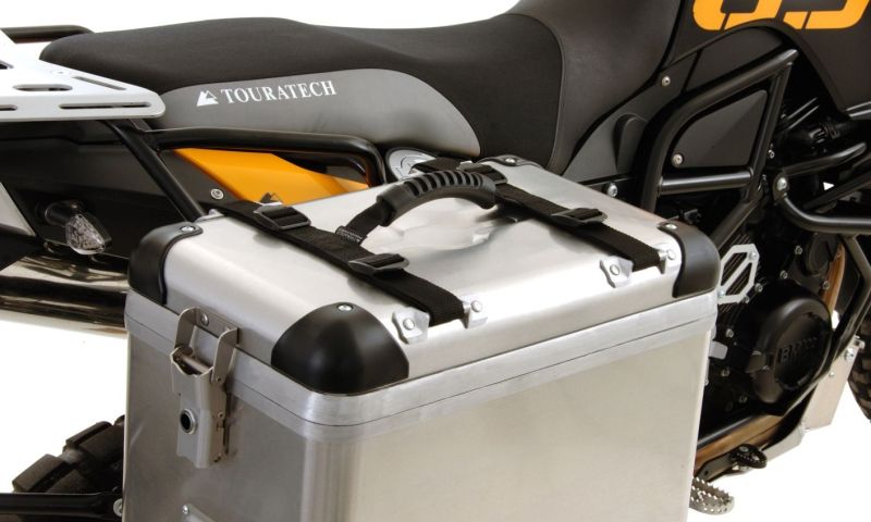 Ручка для перенесення кофра та стяжний ремінь Touratech.