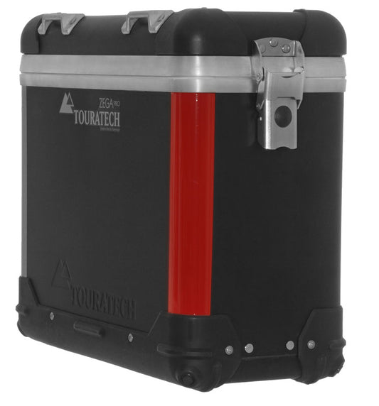 Червоні світловідбивні смужки для країв кофрів ZEGA Pro / ZEGA Pro2 (упаковка містить 2 наклейки)