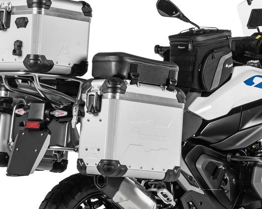 Світловідбивні смуги 3M для країв кофрів ZEGA Evo, білі (Комплектація: 2 частини)