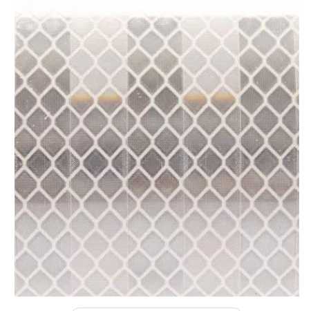 Світловідбивні смуги 3M для країв кофрів ZEGA Evo, білі (Комплектація: 2 частини)