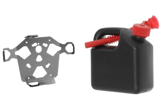 Набір тримачів для аксесуарів ZEGA Pro/ZEGA Mundo, тримач для каністри з каністрою Touratech об'ємом 3 літри.