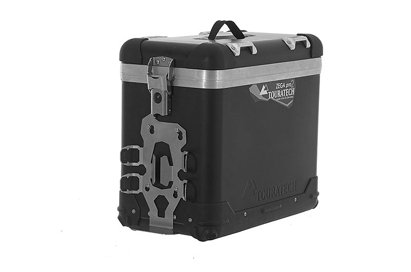 Тримач аксесуарів ZEGA Pro2 "подвійний тримач для пляшок" з 2-ма алюмінієвими пляшками Touratech об'ємом 0,6 літра.