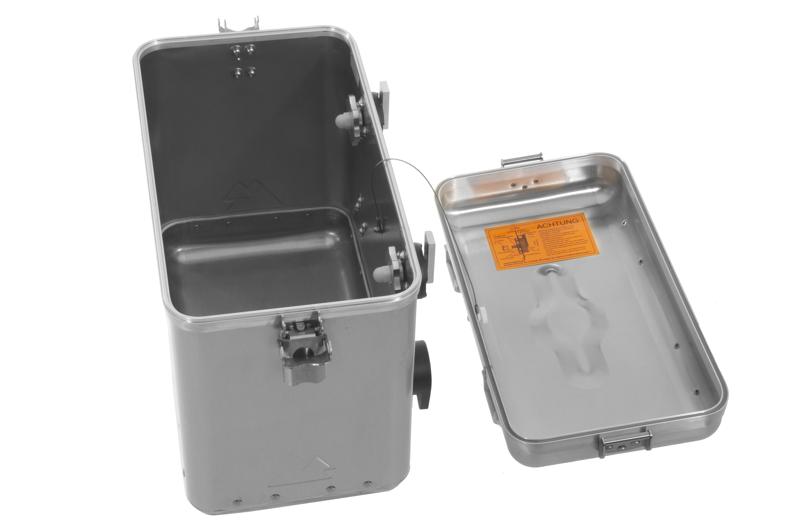 Алюмінієвий кофр ZEGA Mundo, 38 літрів