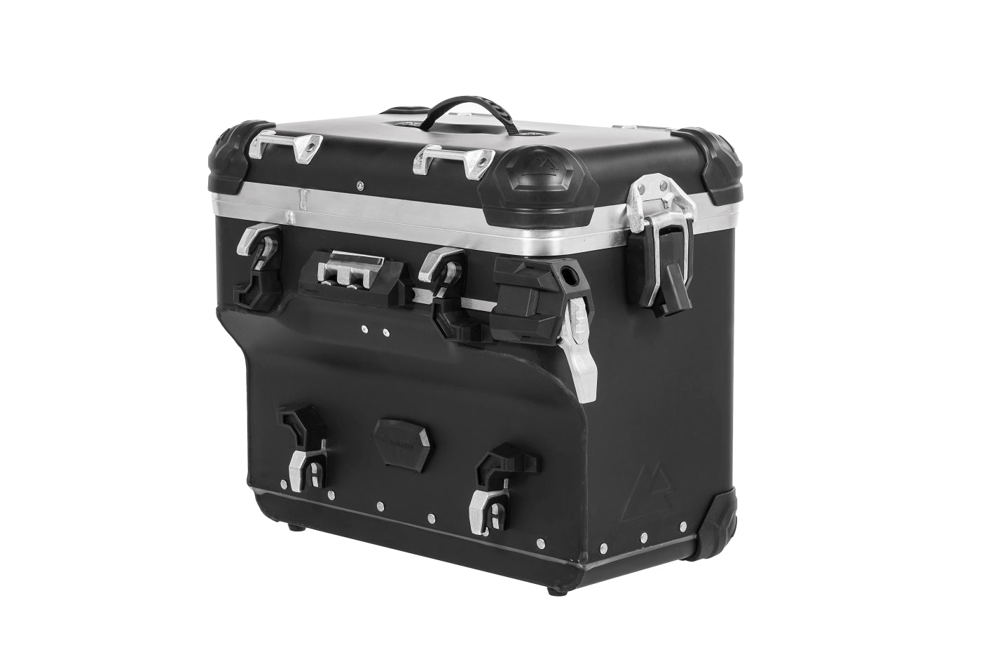 Система ZEGA Evo X "Преміум Едішн" спеціальна версія "І-Чорний" 45/45 літрів з чорною нержавіючою рамою для Harley-Davidson RA1250 Pan America.