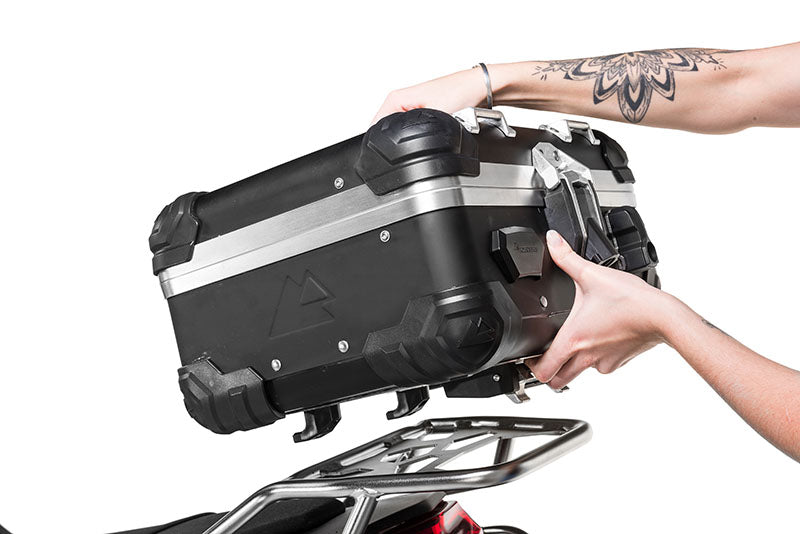 Топкейс ZEGA Evo *And-Black*, 25 літрів з системою Rapid Trap від Touratech.