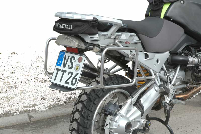 Тримачі для кофрів STANDARD, BMW R1200GS до 2012/ R1200GS Adventure до 2013 з нержавіючої сталі