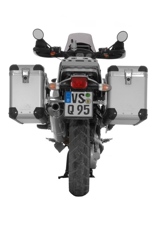Система алюмінієвих кофрів ZEGA Pro "And-S" 38/45 л з нержавіючим каркасом для BMW R1150GS/R1150GS Adventure/R1100GS/R850GS від преміального бренду мотокомплектуючих Touratech.