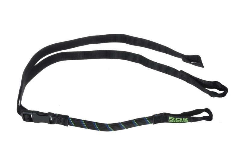 Rokstraps STRAP IT™ Мотоциклетний ремінь регульований *чорно-синьо/зелений* від Touratech