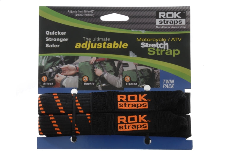 Rokstraps STRAP IT™ Motorbike Adjustable *чорно-оранжевий*