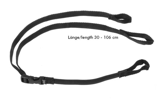 Ремінь Touratech Strap It™ Pack Adjustable *чорний* 30-106 см з петлями