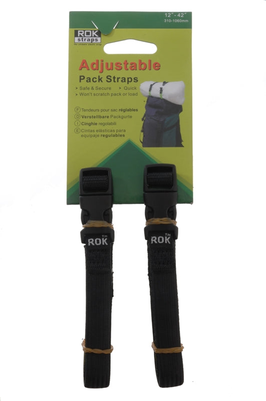 Ремінь Touratech Strap It™ Pack Adjustable *чорний* 30-106 см з петлями