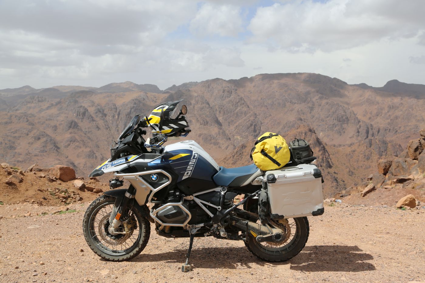 Сумка Rack Pack EXTREME Edition жовта від Touratech Waterproof