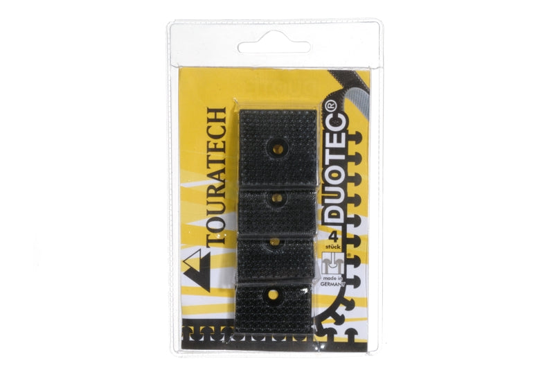 Duotec ® Надміцна липучка 4 штуки розміром 32 мм x 32 мм, з можливістю кріплення гвинтами