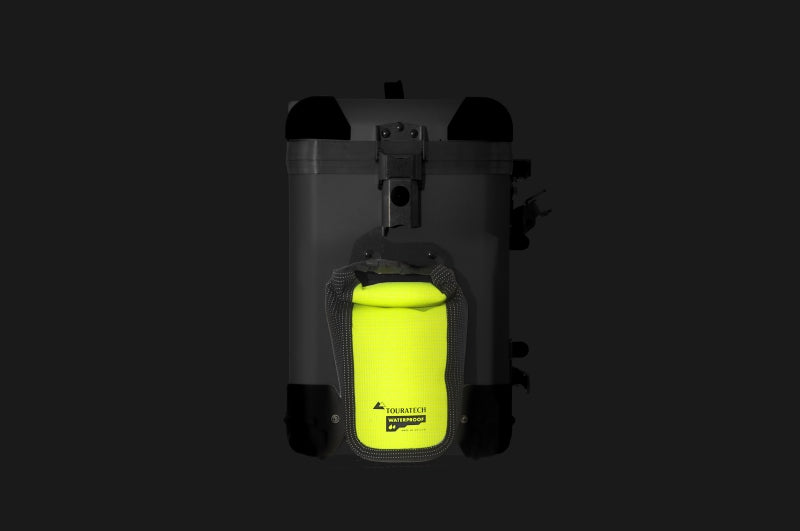 Додаткова сумка High Visibility, розмір S, 2 літри, жовто/чорна, від Touratech Waterproof, виготовлена ORTLIEB.