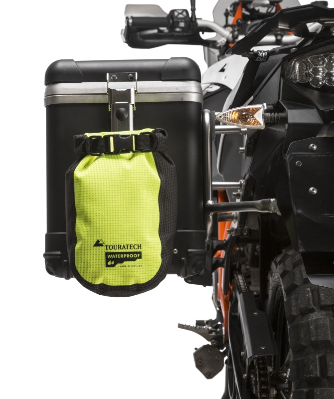 Додаткова сумка High Visibility, розмір S, 2 літри, жовто/чорна, від Touratech Waterproof, виготовлена ORTLIEB.