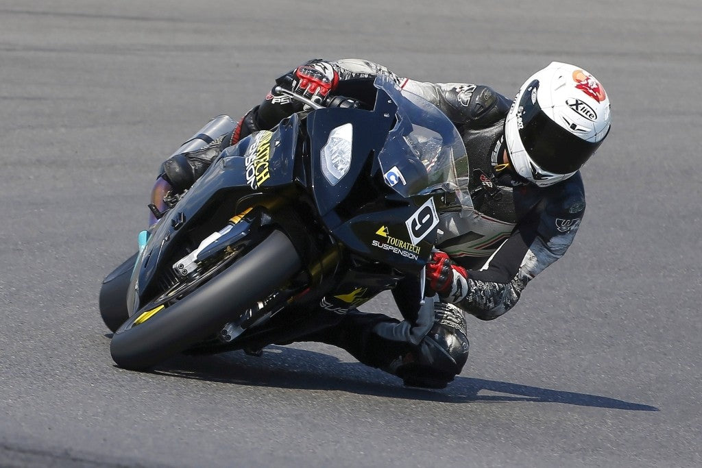 Картридж підвіски Touratech Suspension Competition Plug & Race для BMW S1000RR від 2015 року.