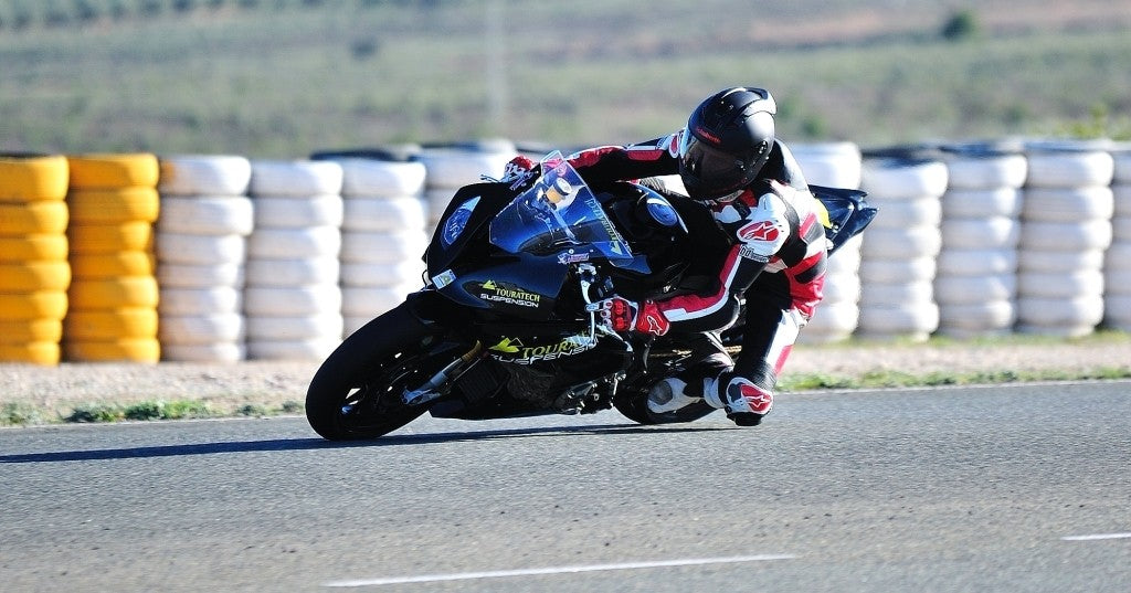 Картридж підвіски Touratech Suspension Competition Plug & Race для BMW S1000RR від 2015 року.