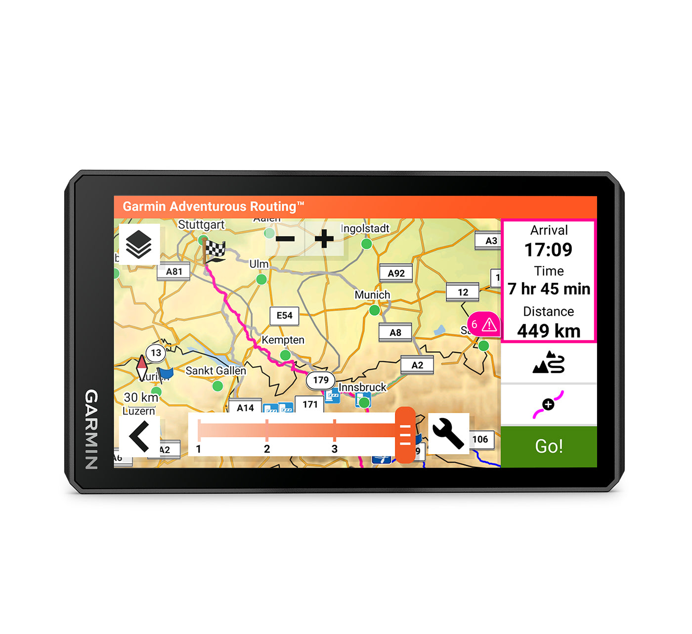 Garmin zumo XT2 з картами Європи та Близького Сходу з довічним оновленням від Touratech.