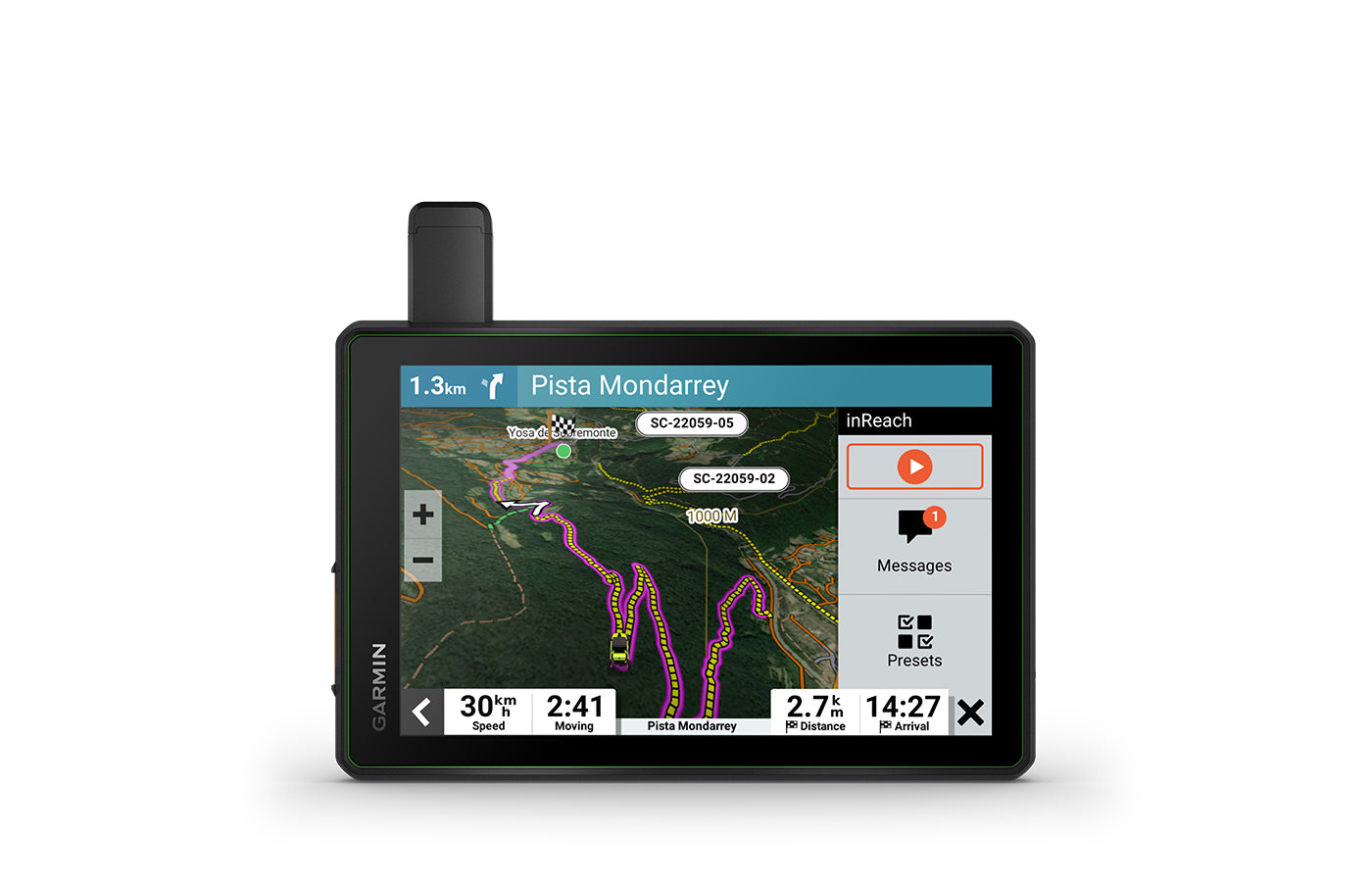 Garmin Tread SxS Edition з трекером групової поїздки, включно (Touratech).
