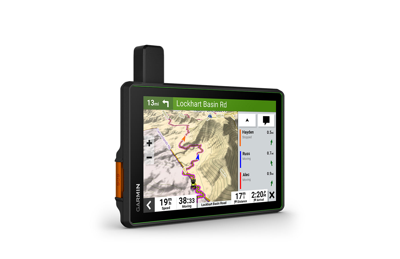 Garmin Tread SxS Edition з трекером групової поїздки, включно (Touratech).