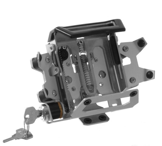 Кермове кріплення Garmin Montana/ BMW Navigator Adventure *з можливістю блокування* *анодований срібний алюміній* від Touratech.