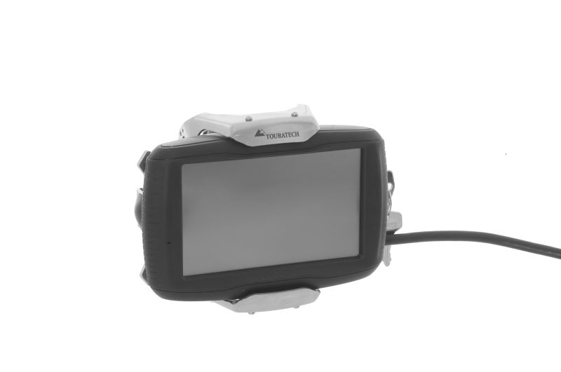 Кріплення на кермо для Garmin ZUMO 590/595 LM *з можливістю блокування* Натуральний анодований алюміній