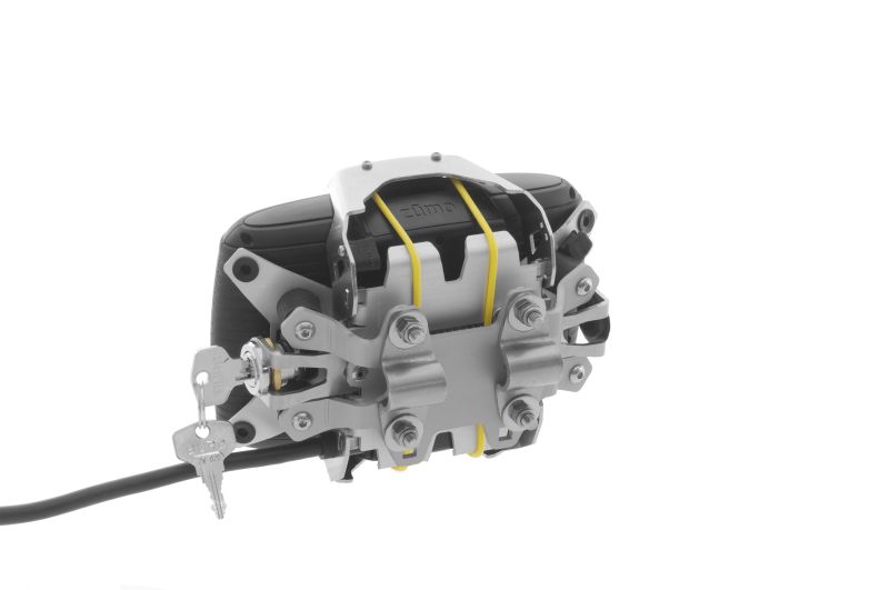 Кріплення на кермо для Garmin ZUMO 590/595 LM *з можливістю блокування* Натуральний анодований алюміній