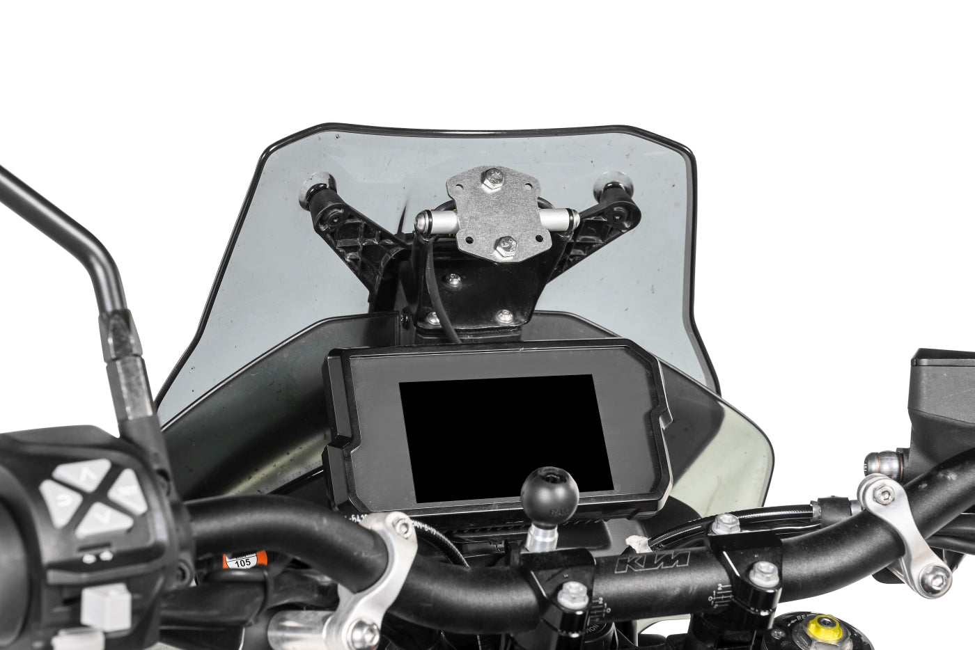 Адаптер GPS Touratech для прямого кріплення на 12 мм стійки, наприклад, Zumo XT, Zumo 5xx, 276Cx тощо.